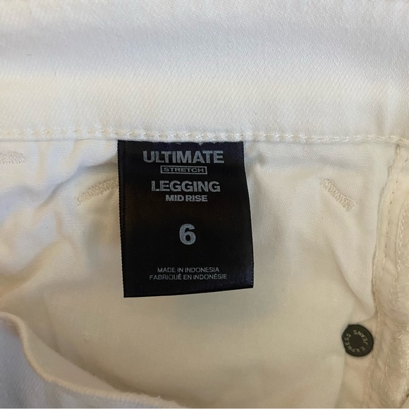 White Denim Pants - Picture 5 of 7
